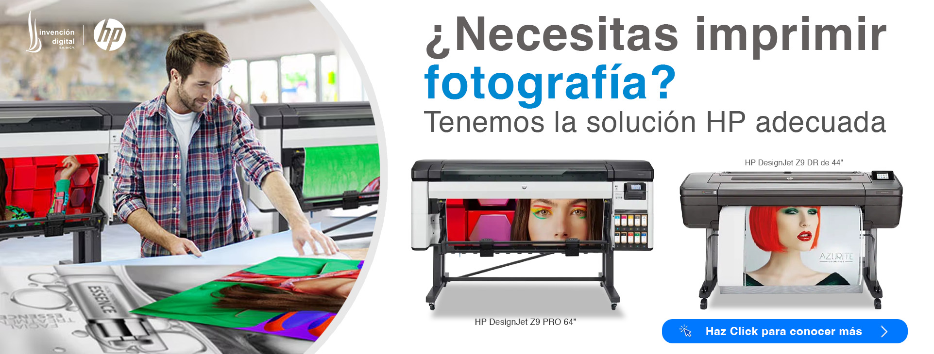 Banner Fijo de Plotters Fotograficos