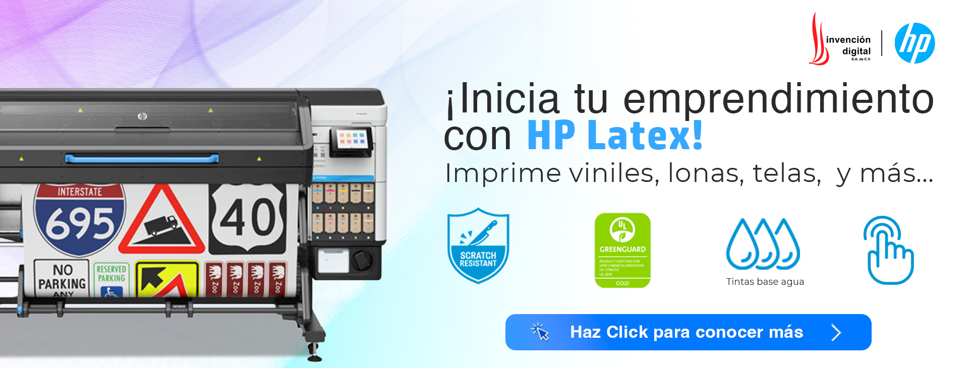 Banner Fijo de Plotters Latex