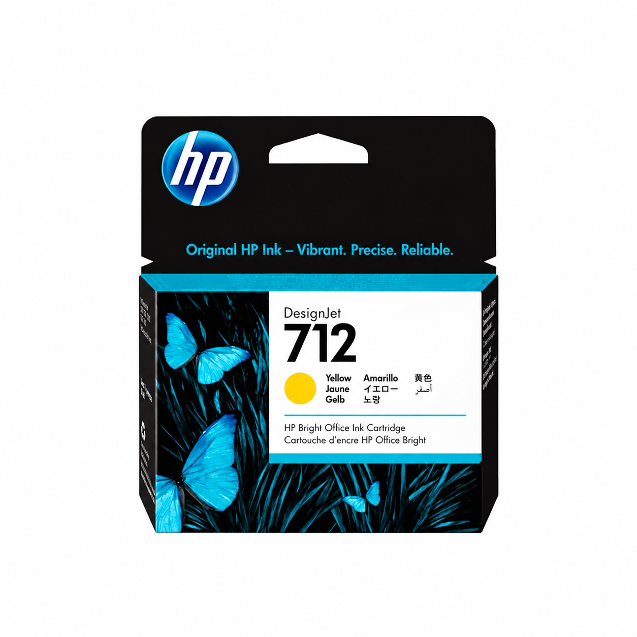 TINTA COLOR AMARILLO HP DE 29ML Designjet 712
