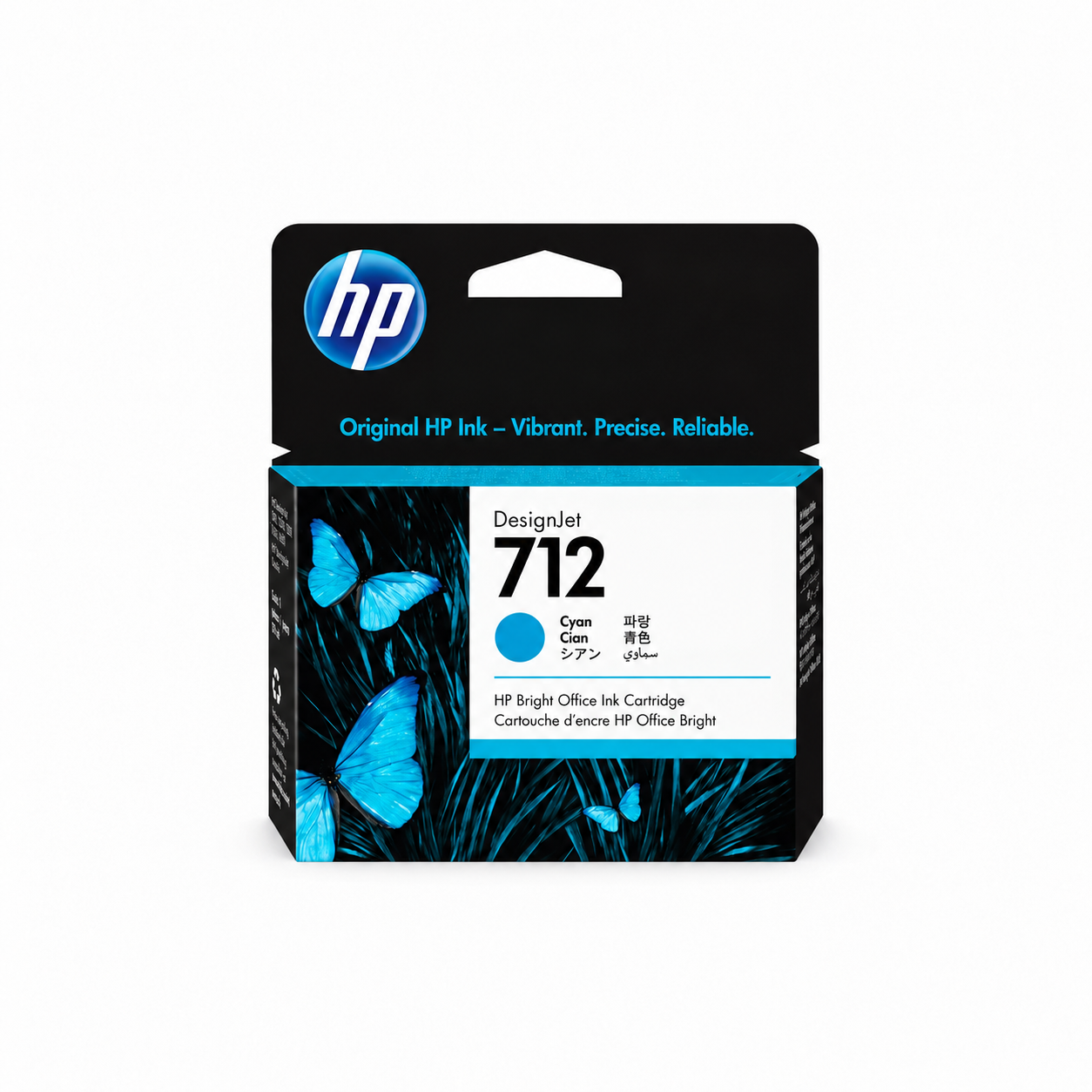 TINTA COLOR CYAN HP DE 29ML Designjet 712